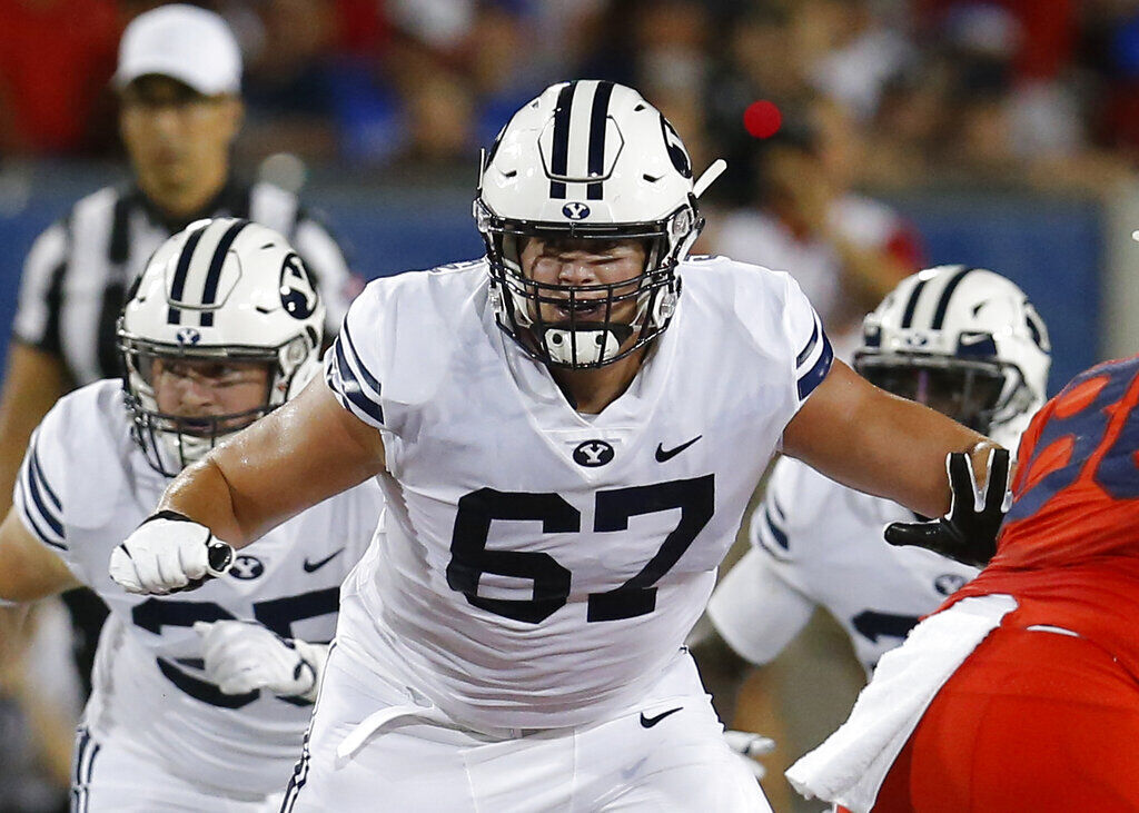 BONUS. Brady Christensen (Jr., BYU, 6-5, 302)